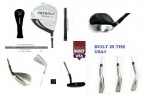 AGXGOLF LOTUS MEN'S EXEC GRAPHITE GOLF SET wDRIVER +FW +HY+IRONS +SW +PUTTER